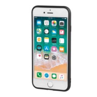 Duo Pocket Cover Bicolore Con Inserti Metallici Apple Iphone 7/8 Nero/rosso Duo Pocket Cover Bicolore Con Inserti Metallici