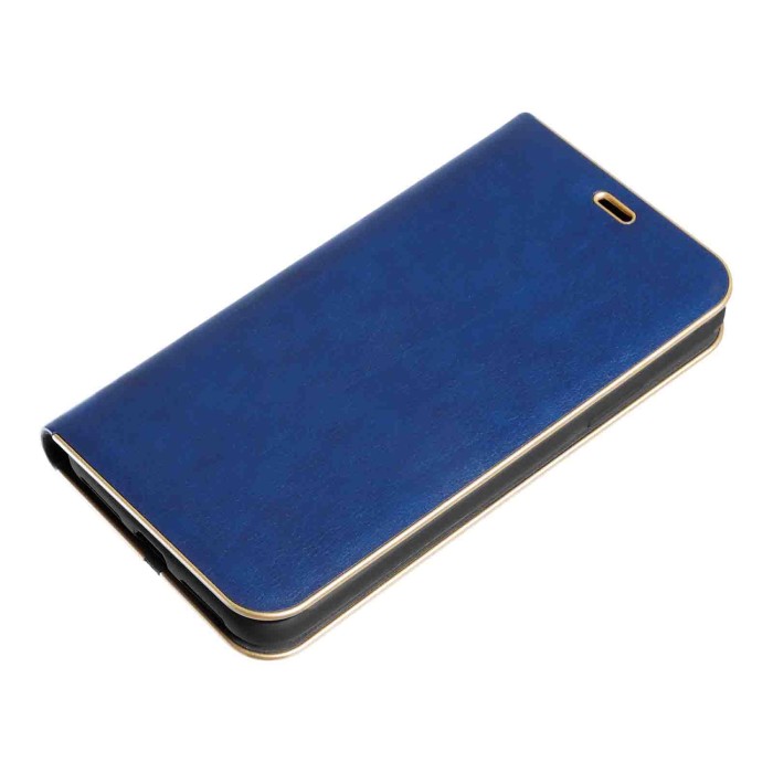 P14951-S-02.JPG Club Cover A Libro In Skeentex Apple Iphone X Blu/oro Club Cover A Libro In Skeentex Custodie E Cover