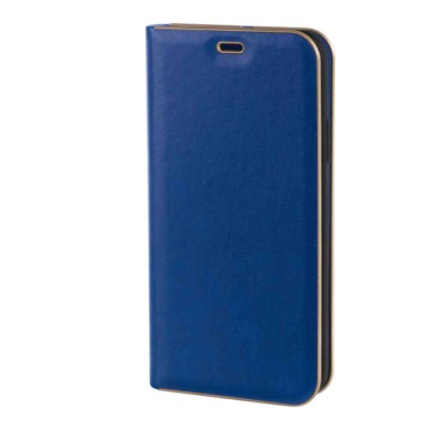 P14951-S-03.JPG Club Cover A Libro In Skeentex Apple Iphone X Blu/oro Club Cover A Libro In Skeentex Custodie E Cover