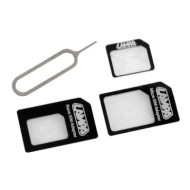 Set 3 Adattatori Sim Universali Adattatori