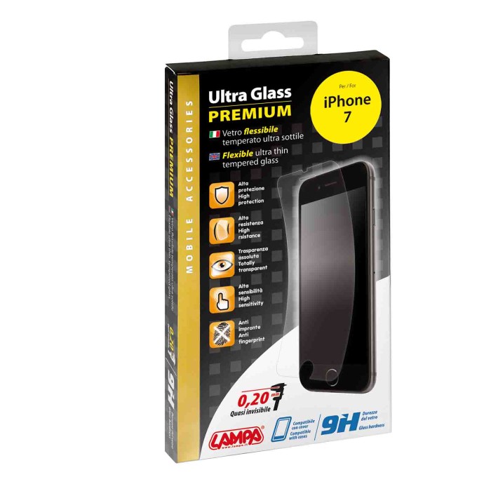 P15108-D-01.JPG Ultra Glass Premium Vetro Flessibile Temperato Ultra Sottile Apple Iphone 7/8 Protezioni Schermo