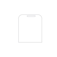 P15232-A-01.JPG Ultra Glass Vetro Temperato Ultra Sottile Blackberry Classic Ultra Glass Vetro Temperato Ultra Sottile Protezion