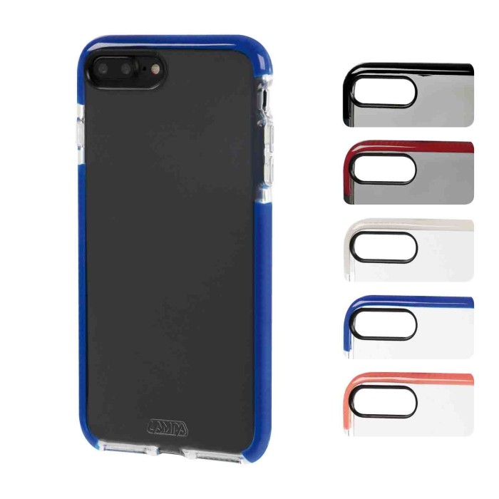 P15500-S-01.JPG Alpha Guard Cover Ultra Protettiva Anti Shock Flessibile Apple Iphone 7/8 Fumè/nero Custodie E Cover