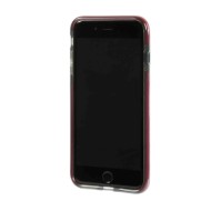 Alpha Guard Cover Ultra Protettiva Anti Shock Flessibile Apple Iphone 7 Plus/8 Plus Fumè/rosso Custodie E Cover