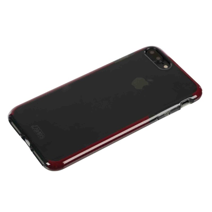 P15506-S-03.JPG Alpha Guard Cover Ultra Protettiva Anti Shock Flessibile Apple Iphone 7 Plus/8 Plus Fumè/rosso Custodie E Cover