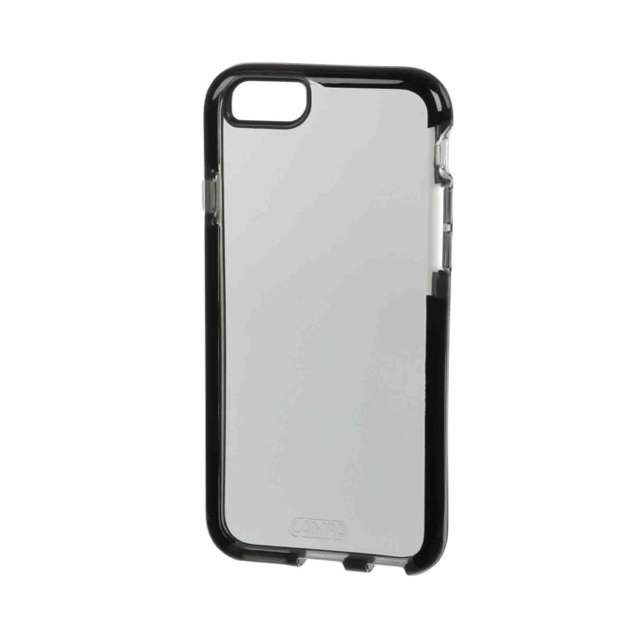 P15510-C-01.JPG Alpha Guard Cover Ultra Protettiva Anti Shock Flessibile Apple Iphone 6/6s Fumè/nero Custodie E Cover