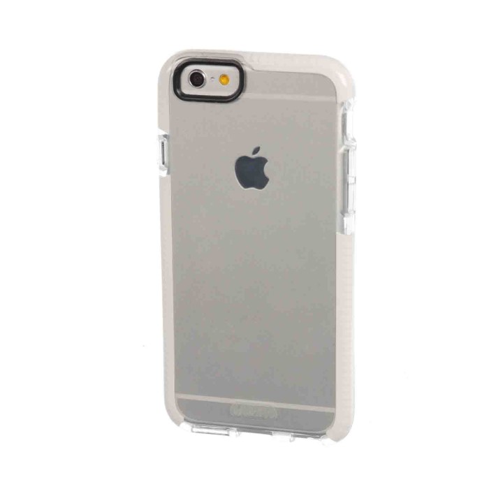 P15512-S-01.JPG Alpha Guard Cover Ultra Protettiva Anti Shock Flessibile Apple Iphone 6/6s Trasparente/bianco Custodie E Cover