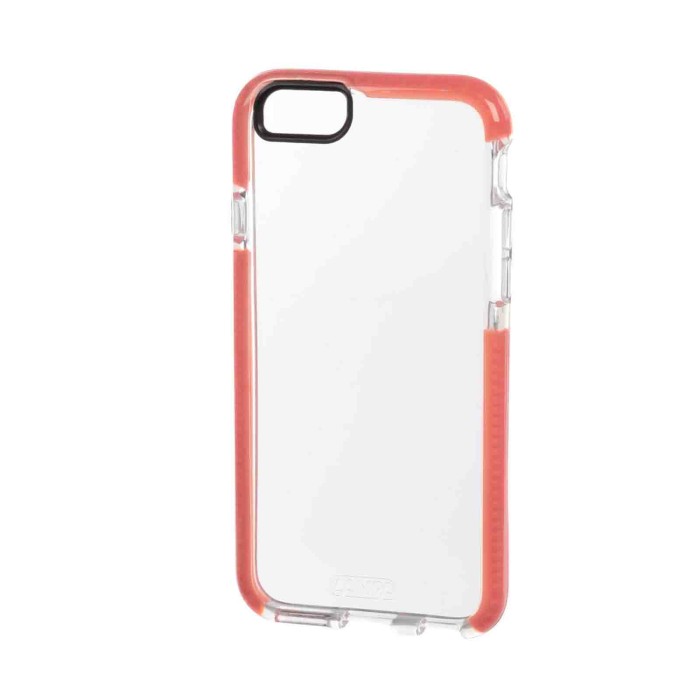 P15514-C-01.JPG Alpha Guard Cover Ultra Protettiva Anti Shock Flessibile Apple Iphone 6/6s Trasparente/rosa Custodie E Cover