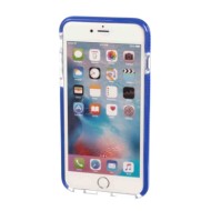 Alpha Guard Cover Ultra Protettiva Anti Shock Flessibile Apple Iphone 6 Plus/6s Plus Trasparente/blu Custodie E Cover