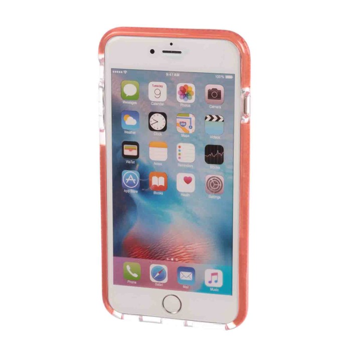 P15519-S-02.JPG Alpha Guard Cover Ultra Protettiva Anti Shock Flessibile Apple Iphone 6 Plus/6s Plus Trasparente/rosa Custodie E