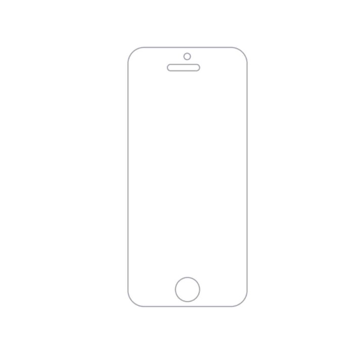 P15550-A-01.JPG Anti Glare Pellicola Protettiva Antiriflesso Apple Iphone 5/5c/5s/se Anti Glare Pellicola Protettiva Antirifless