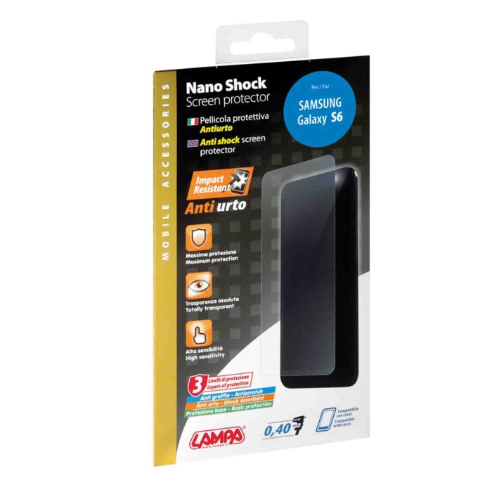 P15725-C-01.JPG Nano Shock Pellicola Protettiva Antiurto Samsung Galaxy S6 Nano Shock Pellicola Protettiva Antiurto Protezioni S