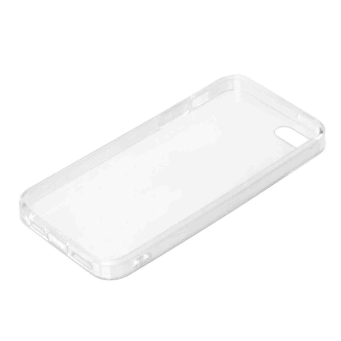 P15750-A-01.JPG Clear Cover Cover Trasparente Rigida Con Cornice In Gomma Apple Iphone 5/5s/se Custodie E Cover