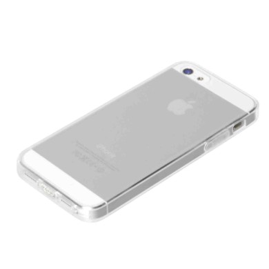 P15750-C-01.JPG Clear Cover Cover Trasparente Rigida Con Cornice In Gomma Apple Iphone 5/5s/se Custodie E Cover