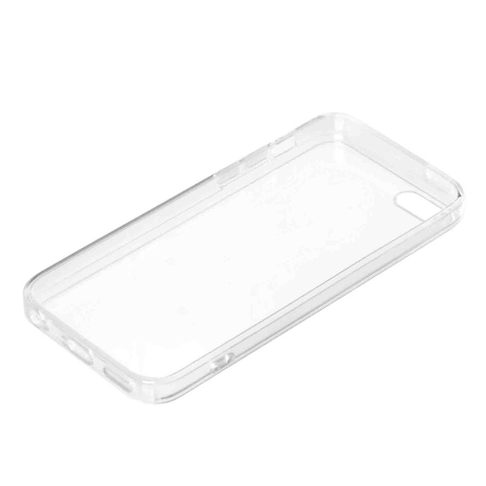P15751-A-01.JPG Clear Cover Cover Trasparente Rigida Con Cornice In Gomma Apple Iphone 5c Custodie E Cover
