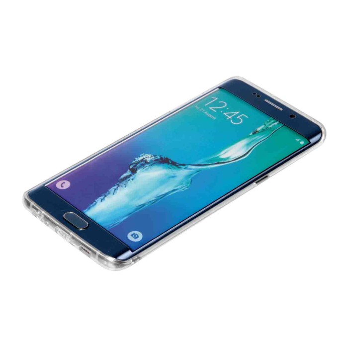 P15756-S-01.JPG Clear Cover Cover Trasparente Rigida Con Cornice In Gomma Samsung Galaxy S6 Edge+ Custodie E Cover