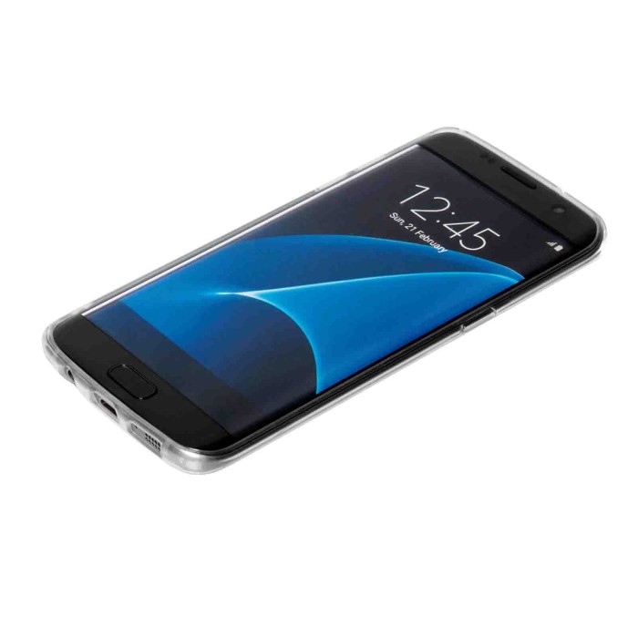 P15758-S-01.JPG Clear Cover Cover Trasparente Rigida Con Cornice In Gomma Samsung Galaxy S7 Edge Custodie E Cover