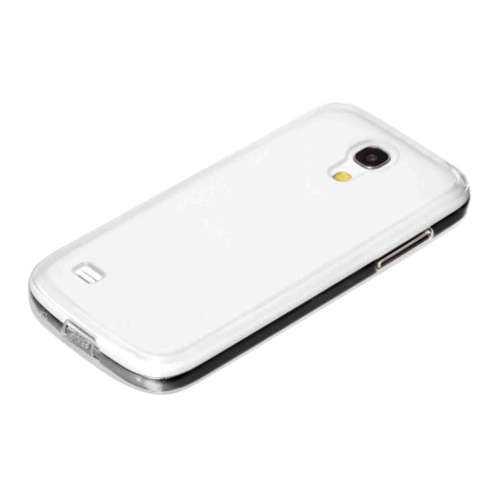 P15762-C-01.JPG Clear Cover Cover Trasparente Rigida Con Cornice In Gomma Samsung Galaxy S4 Mini Custodie E Cover