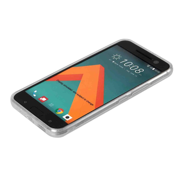 P15773-S-01.JPG Clear Cover Cover Trasparente Rigida Con Cornice In Gomma Htc 10 Clear Cover Cover Trasparente Rigida Con Cornic