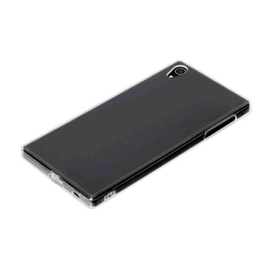 P15777-C-01.JPG Clear Cover Cover Trasparente Rigida Con Cornice In Gomma Sony Xperia Z5 Custodie E Cover