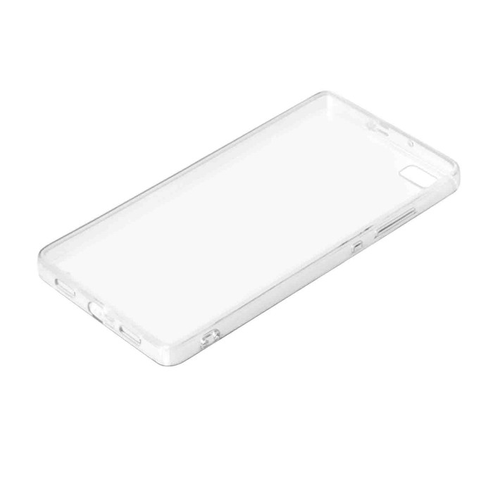 P15781-A-01.JPG Clear Cover Cover Trasparente Rigida Con Cornice In Gomma Huawei P8 Lite Custodie E Cover