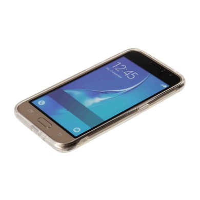 P15789-S-01.JPG Clear Cover Cover Trasparente Rigida Con Cornice In Gomma Samsung Galaxy J1 2016 Custodie E Cover