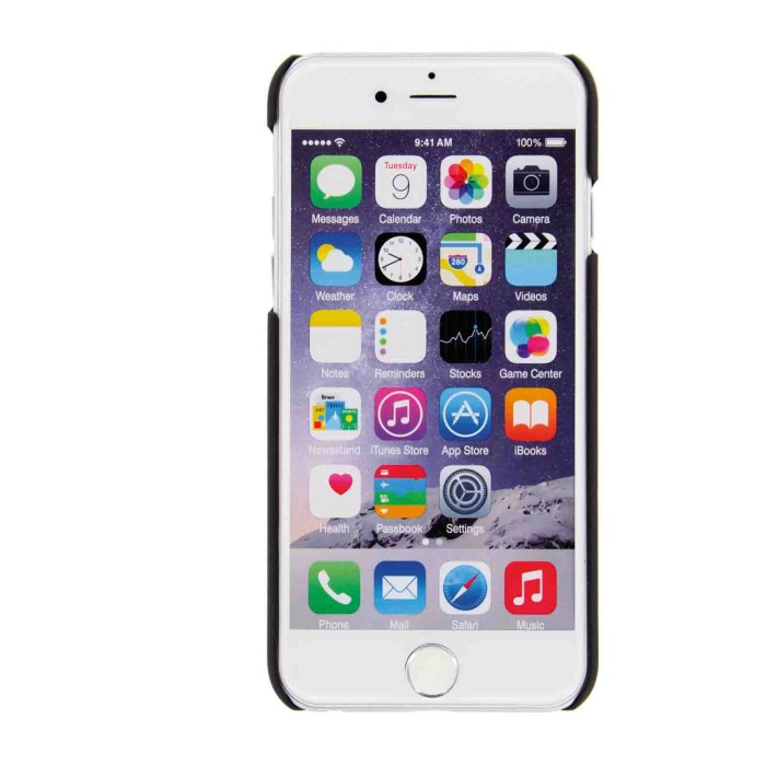 P15900-S-04.JPG Stylish Cover Gommata Sottile Apple Iphone 6/6s Nero Stylish Cover Gommata Custodie E Cover