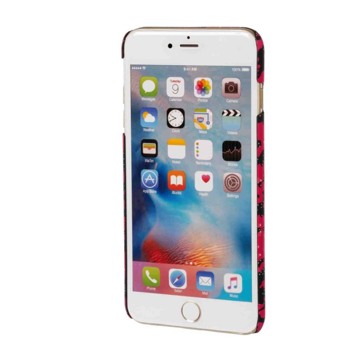 P15908-S-02.JPG Stylish Cover Gommata Sottile Apple Iphone 6 Plus/6s Plus Pink Camo Stylish Cover Gommata Custodie E Cover