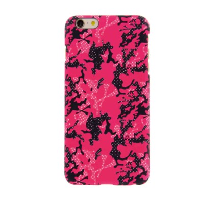 P15908-S-03.JPG Stylish Cover Gommata Sottile Apple Iphone 6 Plus/6s Plus Pink Camo Stylish Cover Gommata Custodie E Cover