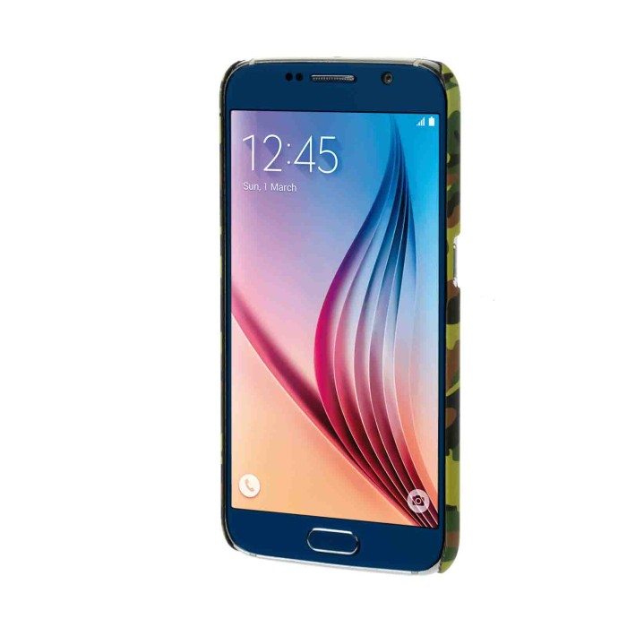 P15911-S-02.JPG Stylish Cover Gommata Sottile Samsung Galaxy S6 Green Camo Stylish Cover Gommata Custodie E Cover