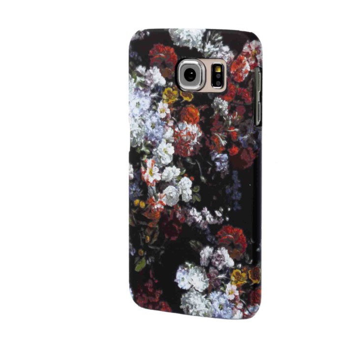 P15914-S-01.JPG Stylish Cover Gommata Sottile Samsung Galaxy S6 Flowers Stylish Cover Gommata Custodie E Cover