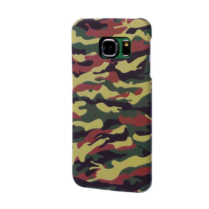 P15916-S-01.JPG Stylish Cover Gommata Sottile Samsung Galaxy S6 Edge Green Camo Stylish Cover Gommata Custodie E Cover