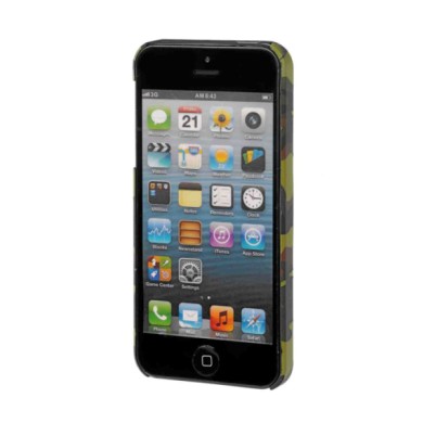 P15931-S-02.JPG Stylish Cover Gommata Sottile Apple Iphone 5/5s/se Green Camo Stylish Cover Gommata Custodie E Cover