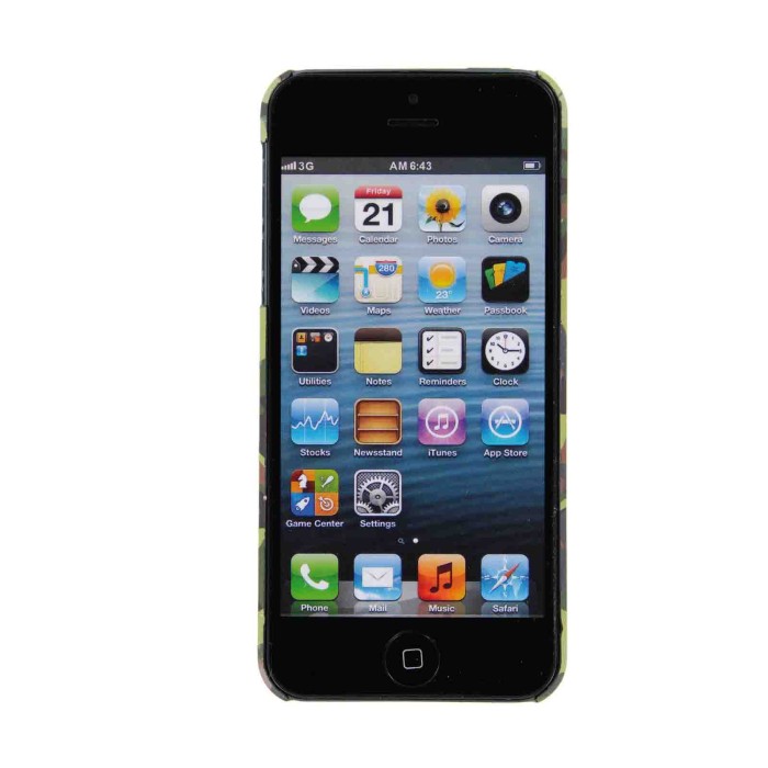 P15931-S-04.JPG Stylish Cover Gommata Sottile Apple Iphone 5/5s/se Green Camo Stylish Cover Gommata Custodie E Cover