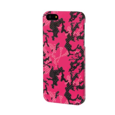 P15933-S-01.JPG Stylish Cover Gommata Sottile Apple Iphone 5/5s/se Pink Camo Stylish Cover Gommata Custodie E Cover