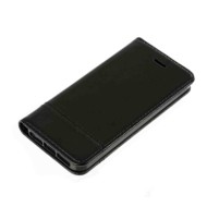 Wallet Folio Case Cover A Libro Apple Iphone 5/5s/se Nero Custodie E Cover