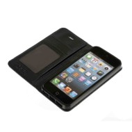 P15970-S-04.JPG Wallet Folio Case Cover A Libro Apple Iphone 5/5s/se Nero Custodie E Cover