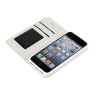 P15971-S-04.JPG Wallet Folio Case Cover A Libro Apple Iphone 5/5s/se Bianco Custodie E Cover