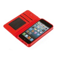 P15973-S-04.JPG Wallet Folio Case Cover A Libro Apple Iphone 5/5s/se Rosso Custodie E Cover