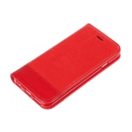 Wallet Folio Case Cover A Libro Apple Iphone 6/6s Rosso Custodie E Cover