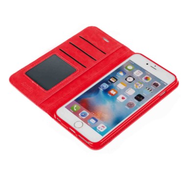 P15983-S-04.JPG Wallet Folio Case Cover A Libro Apple Iphone 6 Plus/6s Plus Rosso Custodie E Cover