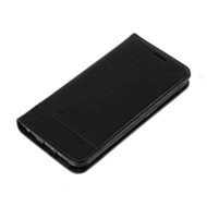 Wallet Folio Case Cover A Libro Samsung Galaxy S6 Edge Nero Custodie E Cover