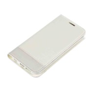 Wallet Folio Case Cover A Libro Samsung Galaxy S6 Edge Bianco Custodie E Cover