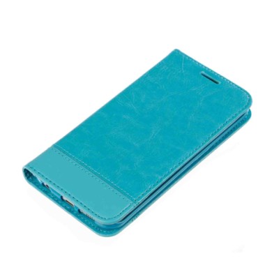 P15989-S-02.JPG Wallet Folio Case Cover A Libro Samsung Galaxy S6 Edge Turchese Custodie E Cover