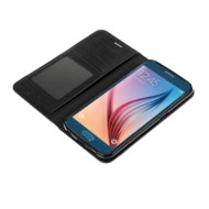 P15990-S-04.JPG Wallet Folio Case Cover A Libro Samsung Galaxy S6 Nero Custodie E Cover