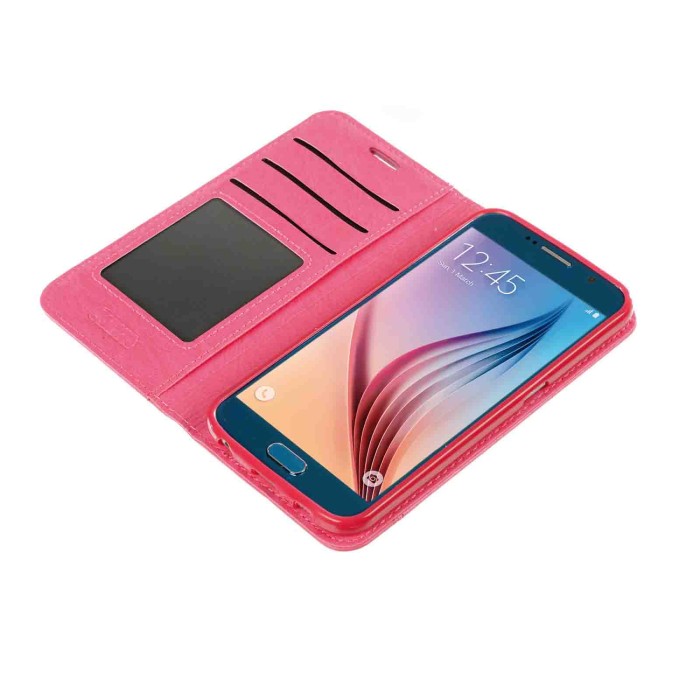 P15992-S-04.JPG Wallet Folio Case Cover A Libro Samsung Galaxy S6 Cherry Custodie E Cover