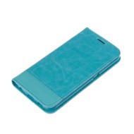 Wallet Folio Case Cover A Libro Samsung Galaxy S6 Turchese Custodie E Cover