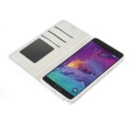 P15996-S-04.JPG Wallet Folio Case Cover A Libro Samsung Galaxy Note 4 Bianco Custodie E Cover
