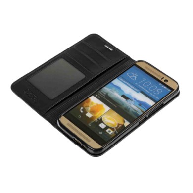 P16001-S-04.JPG Wallet Folio Case Cover A Libro Htc One M9 Nero Wallet Folio Case Cover A Libro In Skeentex Con Funzione Agenda 