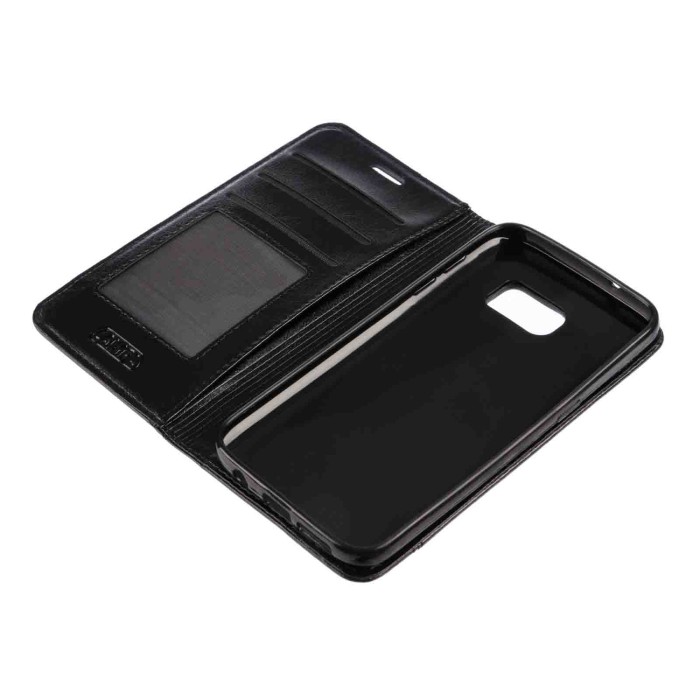 P16022-S-03.JPG Wallet Folio Case Cover A Libro Samsung Galaxy S7 Nero Custodie E Cover